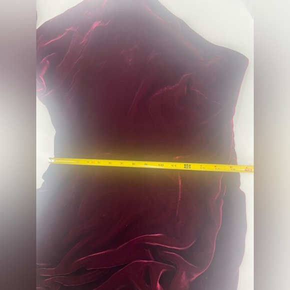 Ralph Lauren Collection Evening Gown Velvet Maxi Dress Runway 2011 One Shoulder - Picture 12 of 12